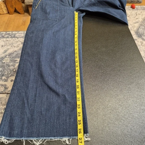 Rag & Bone High-Rise Wide Leg Jeans - Size 6 ** - Picture 14 of 15